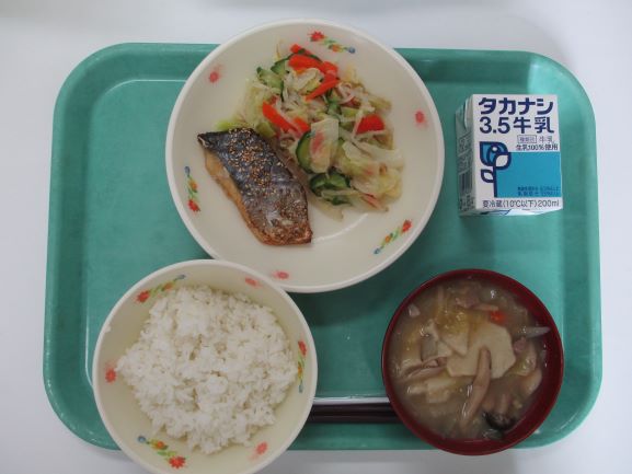 1月15日(木曜日)の給食