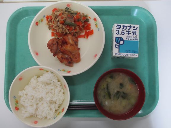 1月16日(金曜日)の給食