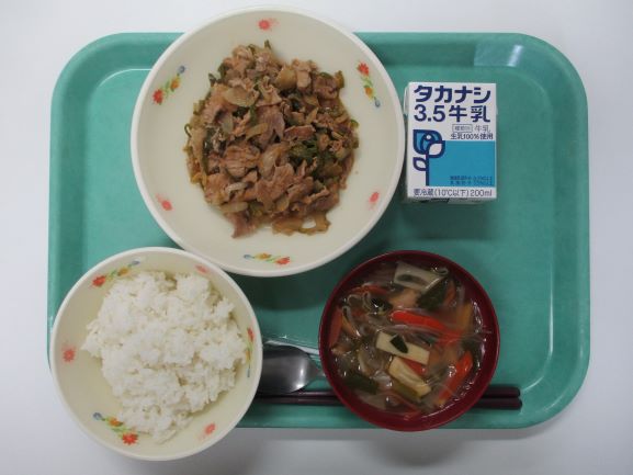 1月19日(月曜日)の給食