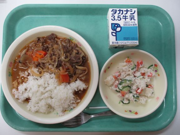 1月28日(水曜日)の給食
