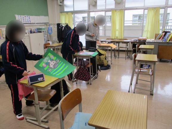 3月3日(火曜日)の生徒のようす01