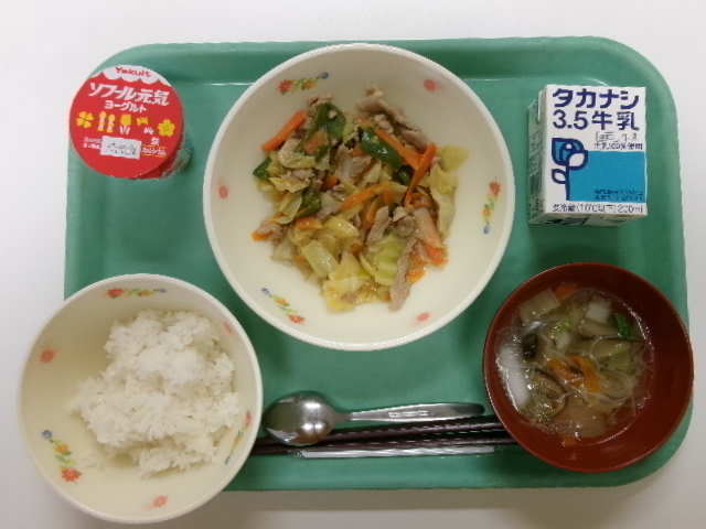 4月16日(水曜日)給食