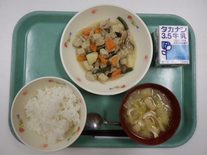 4月21日(月曜日)給食