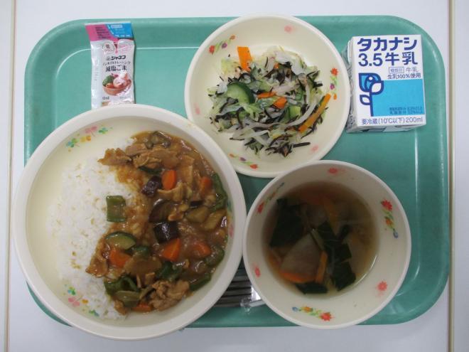 7月15日(火曜日)の給食