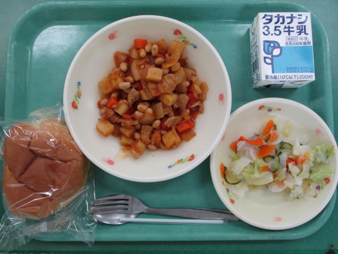 10月20日(月曜日)の給食