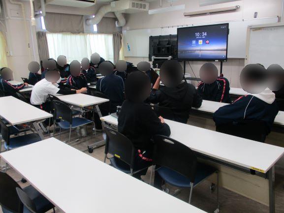 12月16日(火曜日)の生徒のようす12