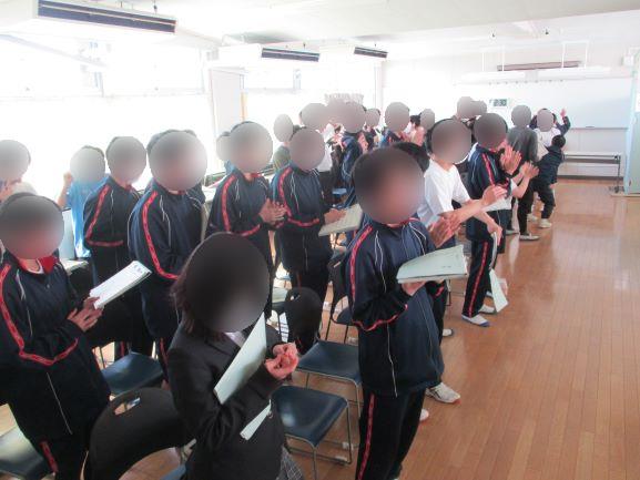 4月21日(火曜日)の生徒のようす12