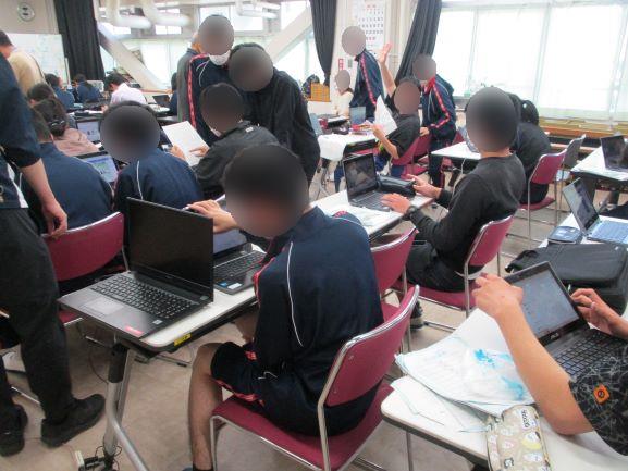 4月27日(月曜日)の生徒のようす01