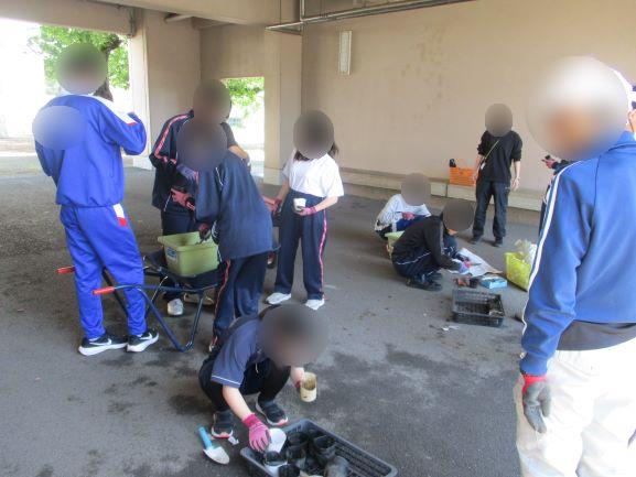 4月27日(月曜日)の生徒のようす13