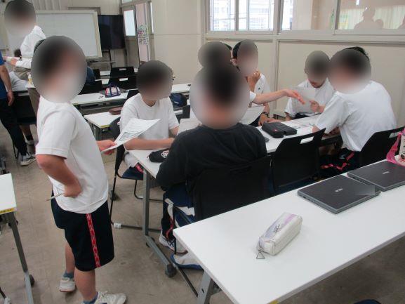 5月25日(月曜日)の生徒のようす12