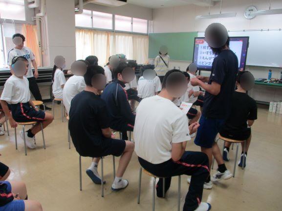 9月9日(水曜日)の生徒のようす10