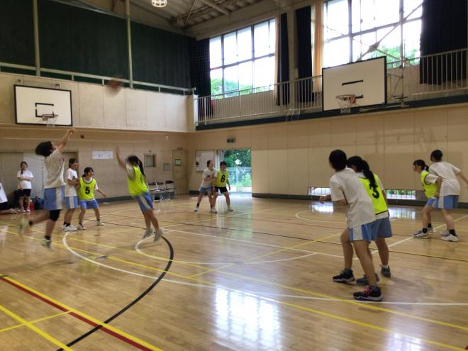 女子バスケ