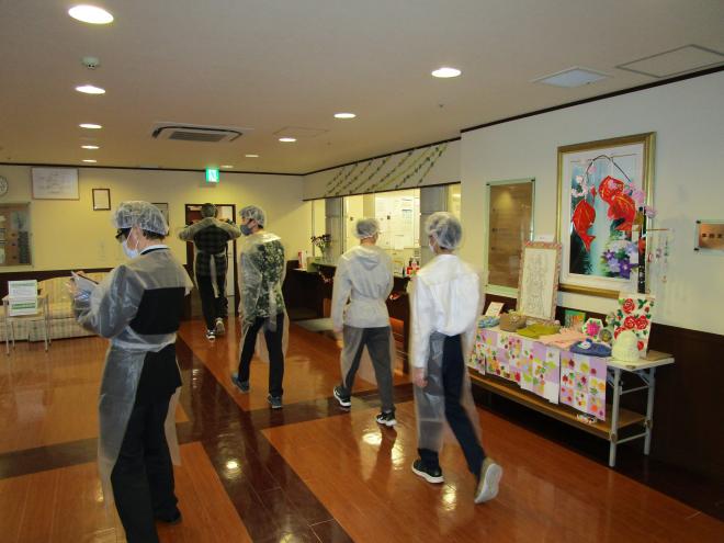 万全の感染防止