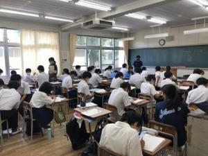 1学年第6回授業の様子