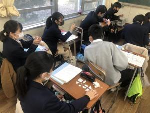 1学年第13回活動の様子