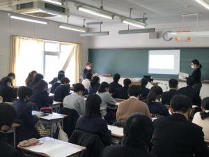 1学年第15回授業の様子