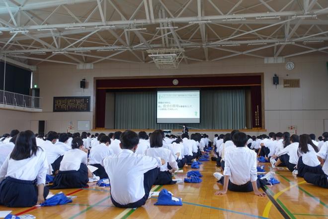 1学年進路講演会3