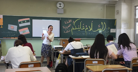 アラビア語授業風景
