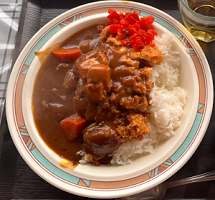 チキンカツカレーライス