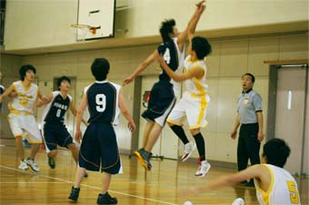 バスケットボール部（男子）　活動の様子（2）