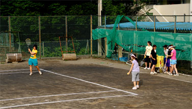 テニス部（女子）　活動の様子（2）