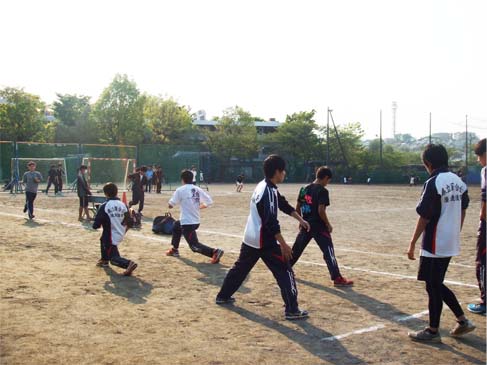 陸上競技部　活動の様子（2）