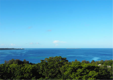 正午の海と空。青い～！（オマケ）